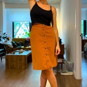 Super Rare 70s Levi’s Corduroy Skirt